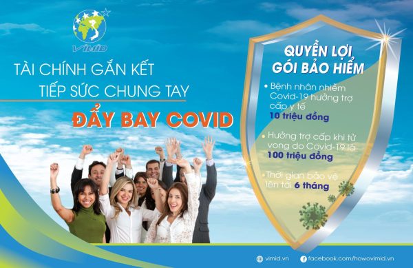 VIMID MUA BẢO HIỂM BỆNH VIÊM ĐƯỜNG HÔ HẤP CẤP COVID 19 CHO CÁN BỘ NHÂN VIÊN