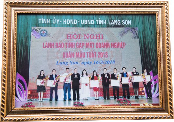 VIMID RECEIVES THE EXCELLENT ENTERPRISE AWARD FROM THE PEOPLE’S COMMITTEE OF LANG SON PROVINCE