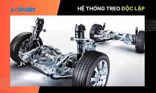 Tìm hiểu hệ thống treo độc lập: Cấu tạo, phân loại và ưu nhược điểm