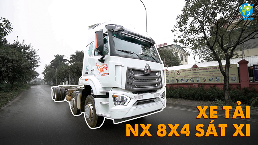 Xe tải NX 8X4 sát xi