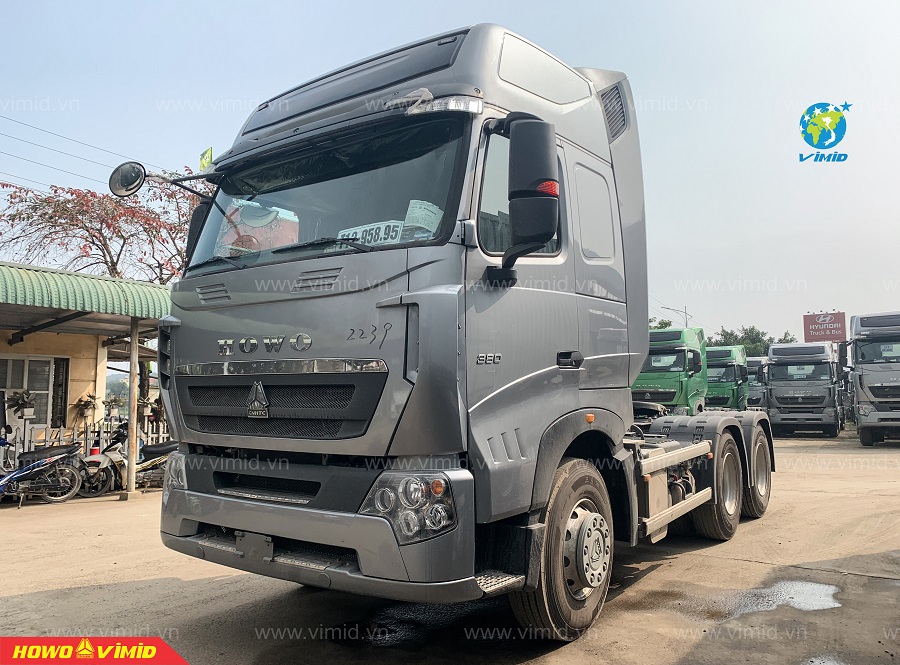 xe đầu kéo howo a7 cầu láp mới