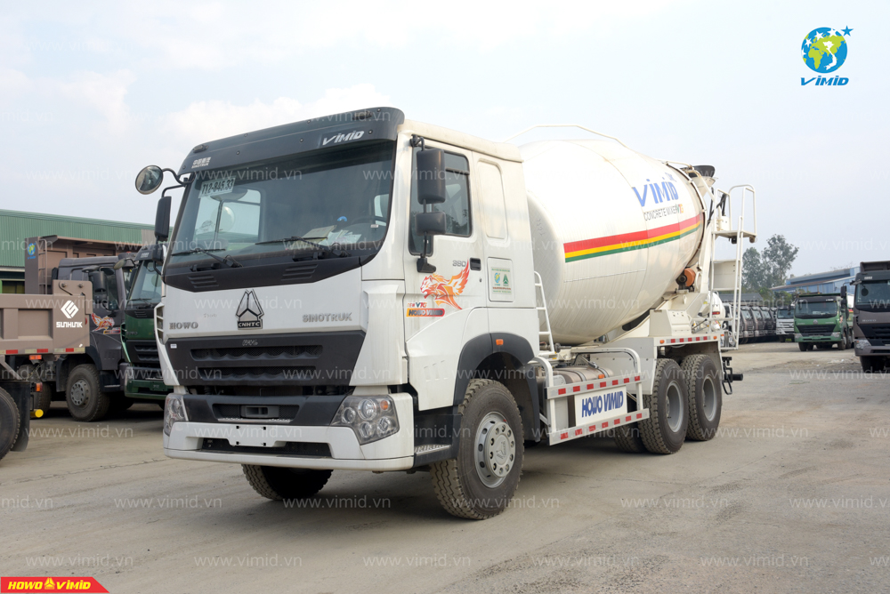 xe trộn cimc v7g 12m3