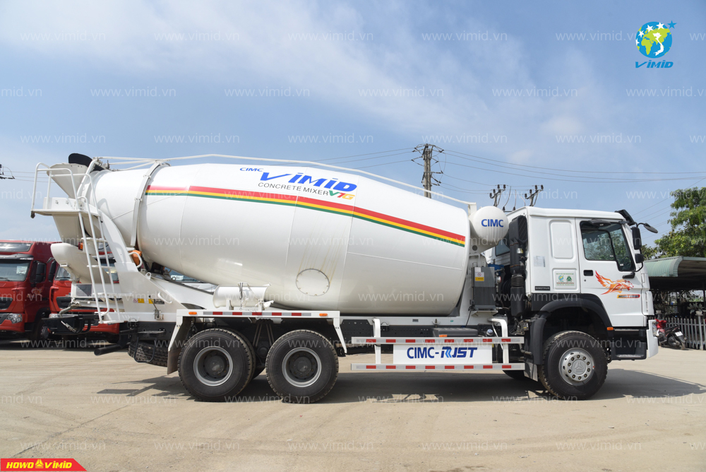 XE TRỘN HOWO HW76 15m3