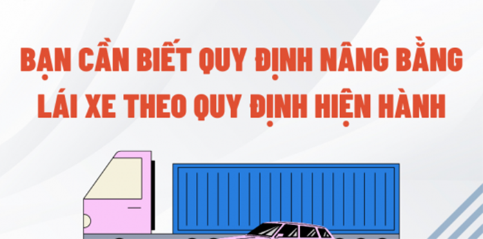 Bằng lái xe hạng E có thể nâng lên hạng nào?
