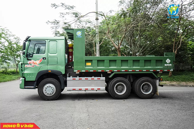 Đặc điểm nổi bật của xe howo 3 chân