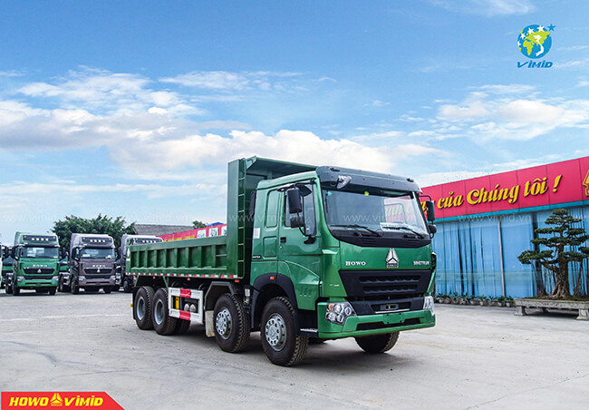 Giới thiệu về dòng xe Howo 371 4 Chân