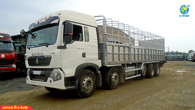 Giới thiệu chung về xe Howo 5 chân