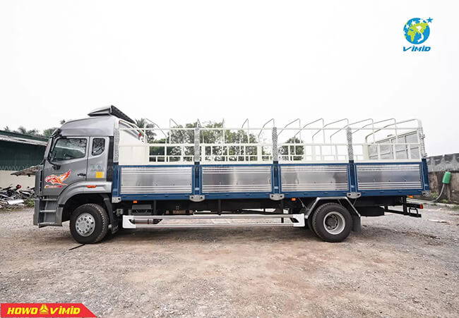 Khác biệt giữa xe Howo 2 chân và các loại xe khác