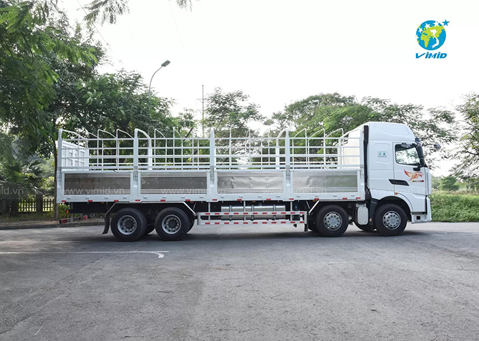 Thông tin chi tiết về dòng xe tải 4 chân