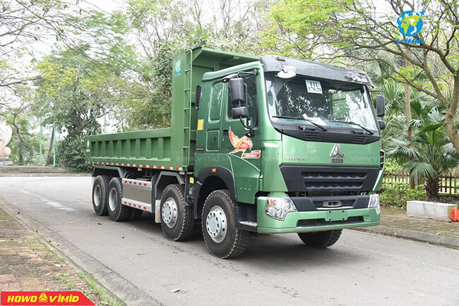 Xe ben 4 chân Howo là gì?